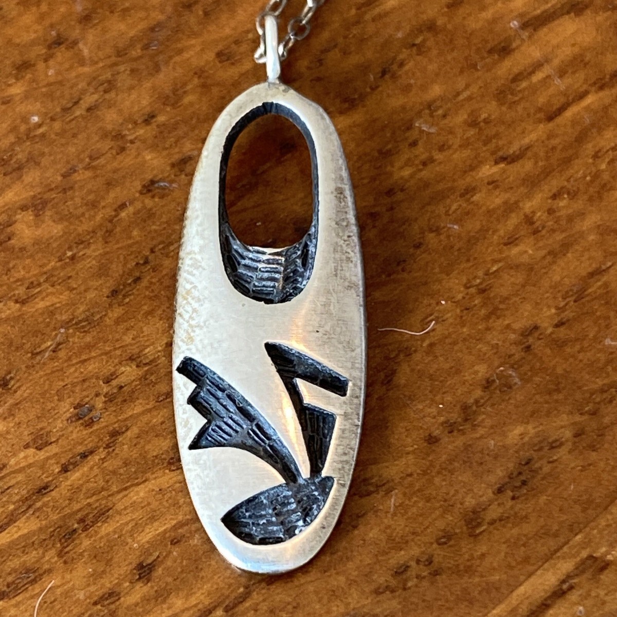 Philbert Dennis vintage rare Hopicrafts Hopi Sterling Silver 