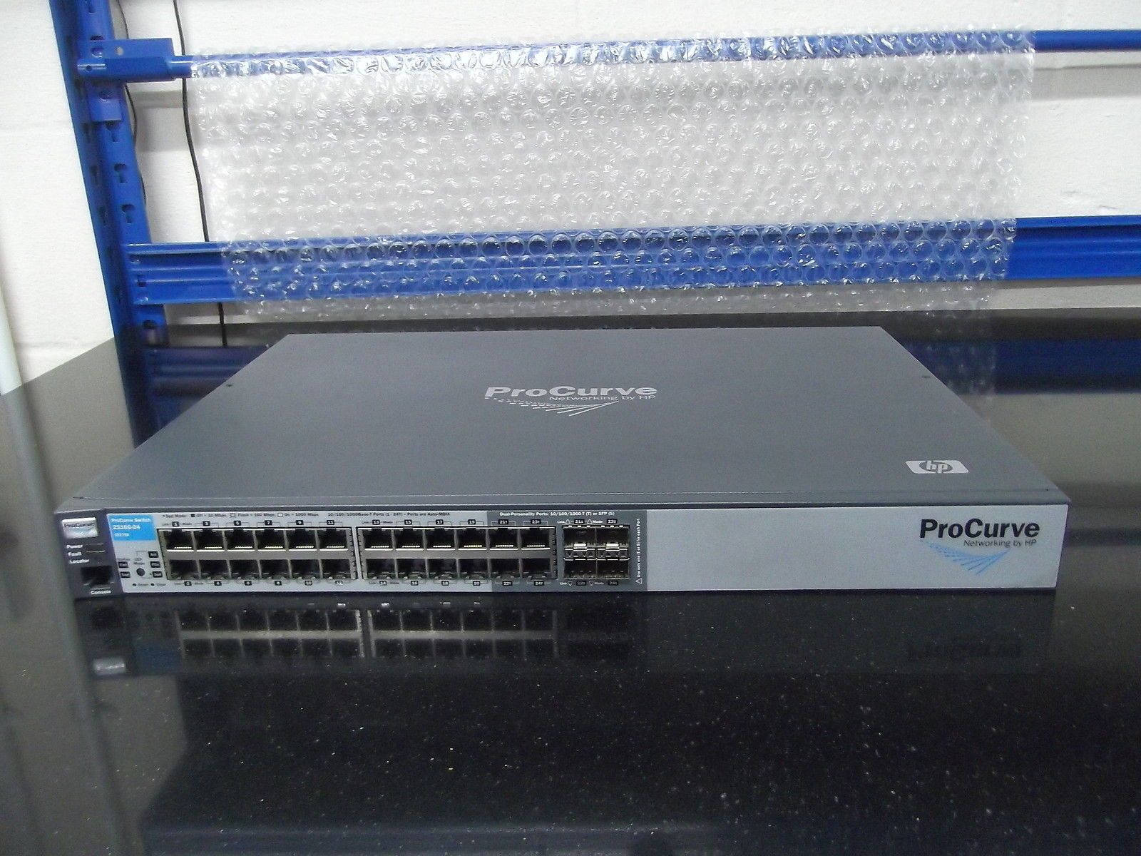 HP ProCurve 2510G-24 24-Port  Gigabit Switch With 4 SFP Ports  J9279A