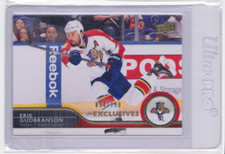 2014-15 UPPER DECK SERIES 1 UD EXCLUSIVES /100 ERIK GUDBRANSON #85 PANTHERS