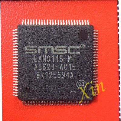 5PCS LAN9115-MT Highly Efficient Single- Chip 10/100 Non-PCI Ethernet Controller