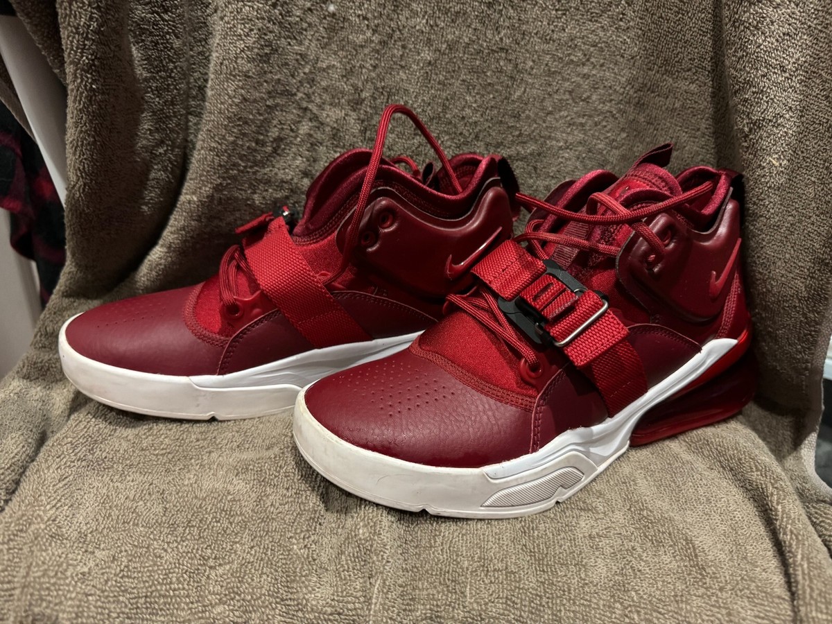 blood red nike shoes