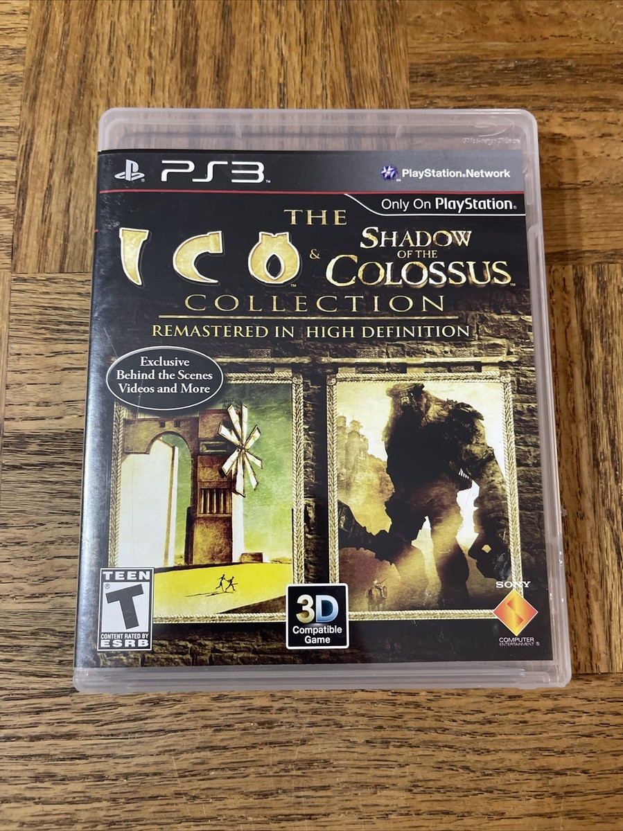 ICO And The Shadow Of Colossus Playstation Game 711719825920|