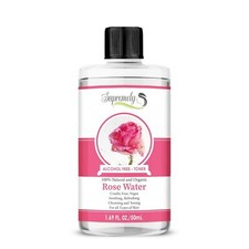 Rose Water Toner 100% Pure Natural Rose Water Skin Face Nail Moisturizer | 50ML