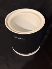 Carlisle CM103003 Coldmaster Cold Crock Insulated Food Server, 2 quart, Black