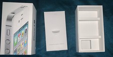 Apple iPhone 4S White 16GB Box/Manual Only No Phone 
