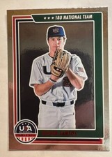 2022 USA Stars Stripes Oliver Santos Red Foil