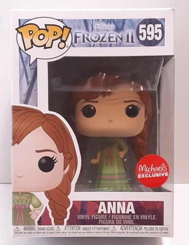 Disney Frozen 2- Anna Funko Pop Vinyl Figure #595 (Michaels) New