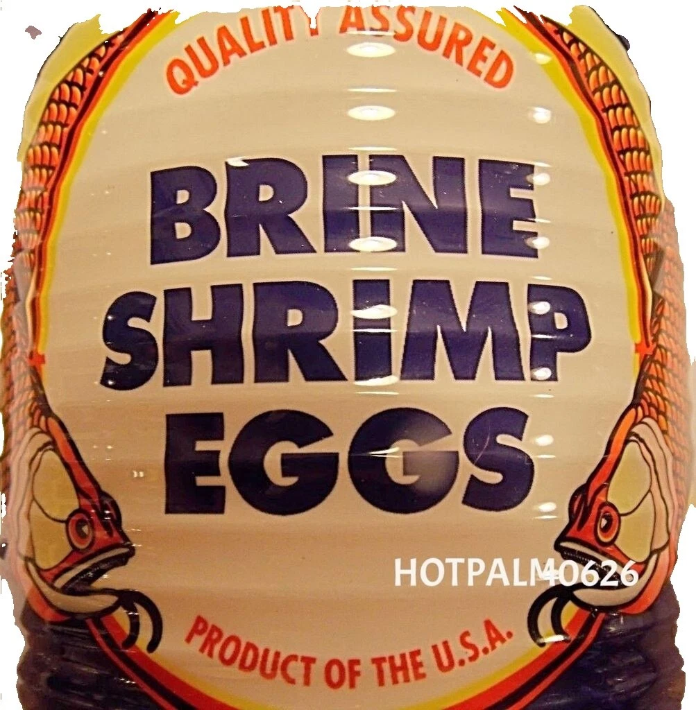 La cría de Camarones huevos de comida para peces