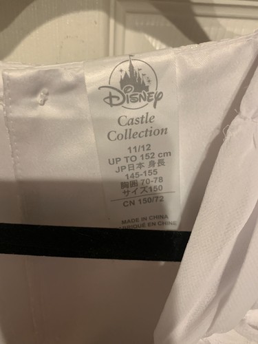 Disney Store Ariel Wedding Dress Deluxe Costume Little Mermaid Child Sz XL 11/12 - Picture 5 of 12