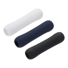 3pcs Pen Grip Silicone Case Silicone Ergonomic, White Black Blue