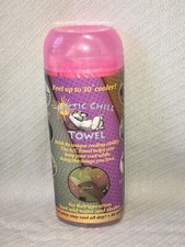 ONE Arctic CHILL PINK Towel Cooling Cool Hot Flashes Sports Exercise STAYS COOL