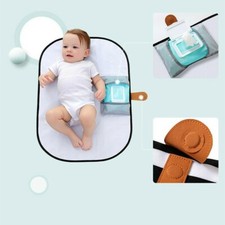 Baby Diaper Changing Mat Waterproof Nappy Bag Foldable Protable Pad Handbag