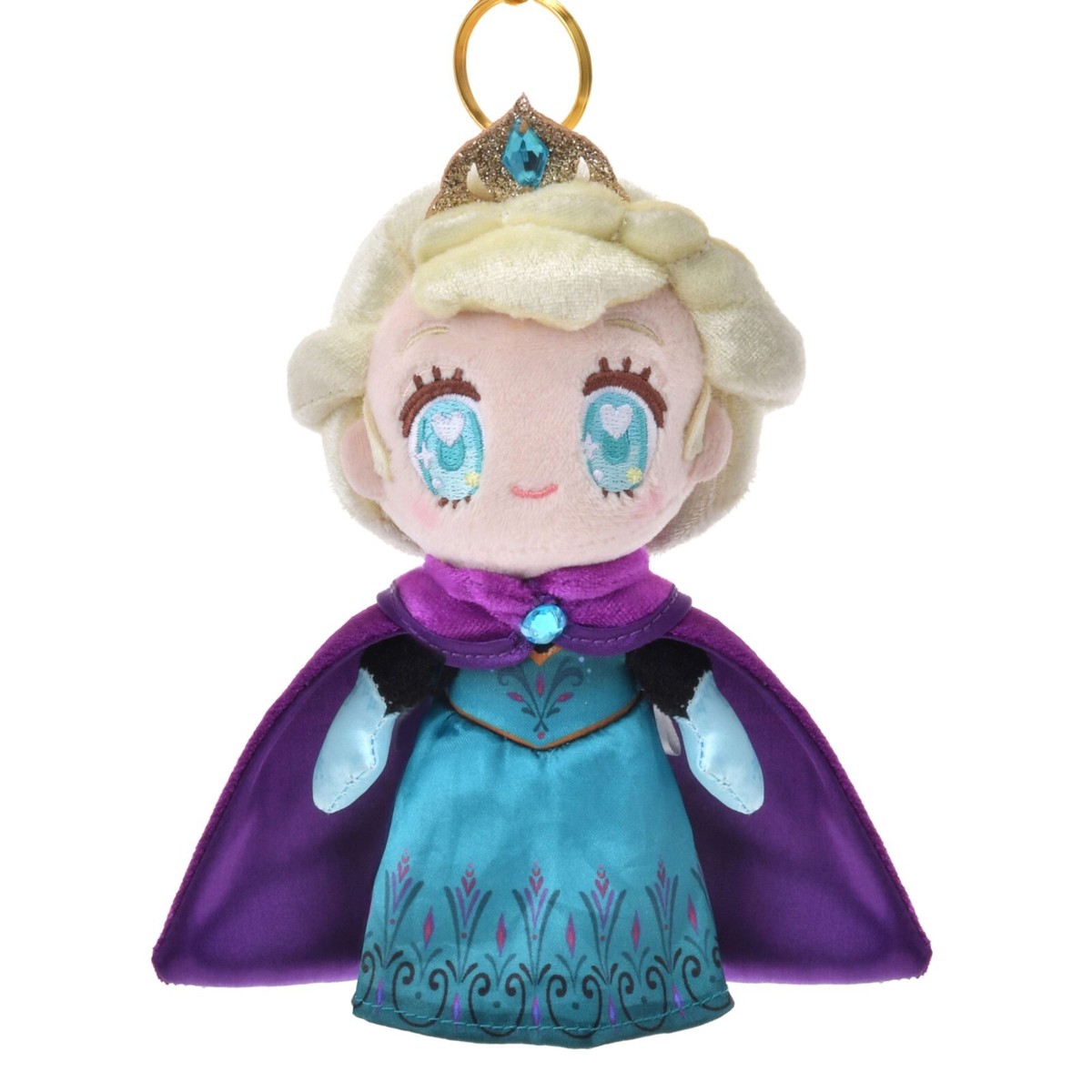 Japan Tokyo Disney Store Elsa Plush Toy Keychains TINY FROZEN