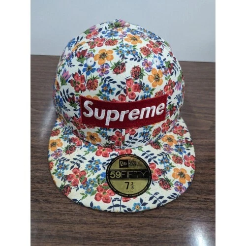 Logo boîte florale Supreme Liberty New Era taille 7 3/8 Japon
