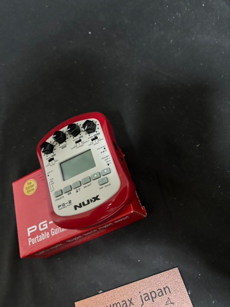 【Tested】NUX PG-2 Portable Guitar Effects Processor Multi FX Pedal + Box