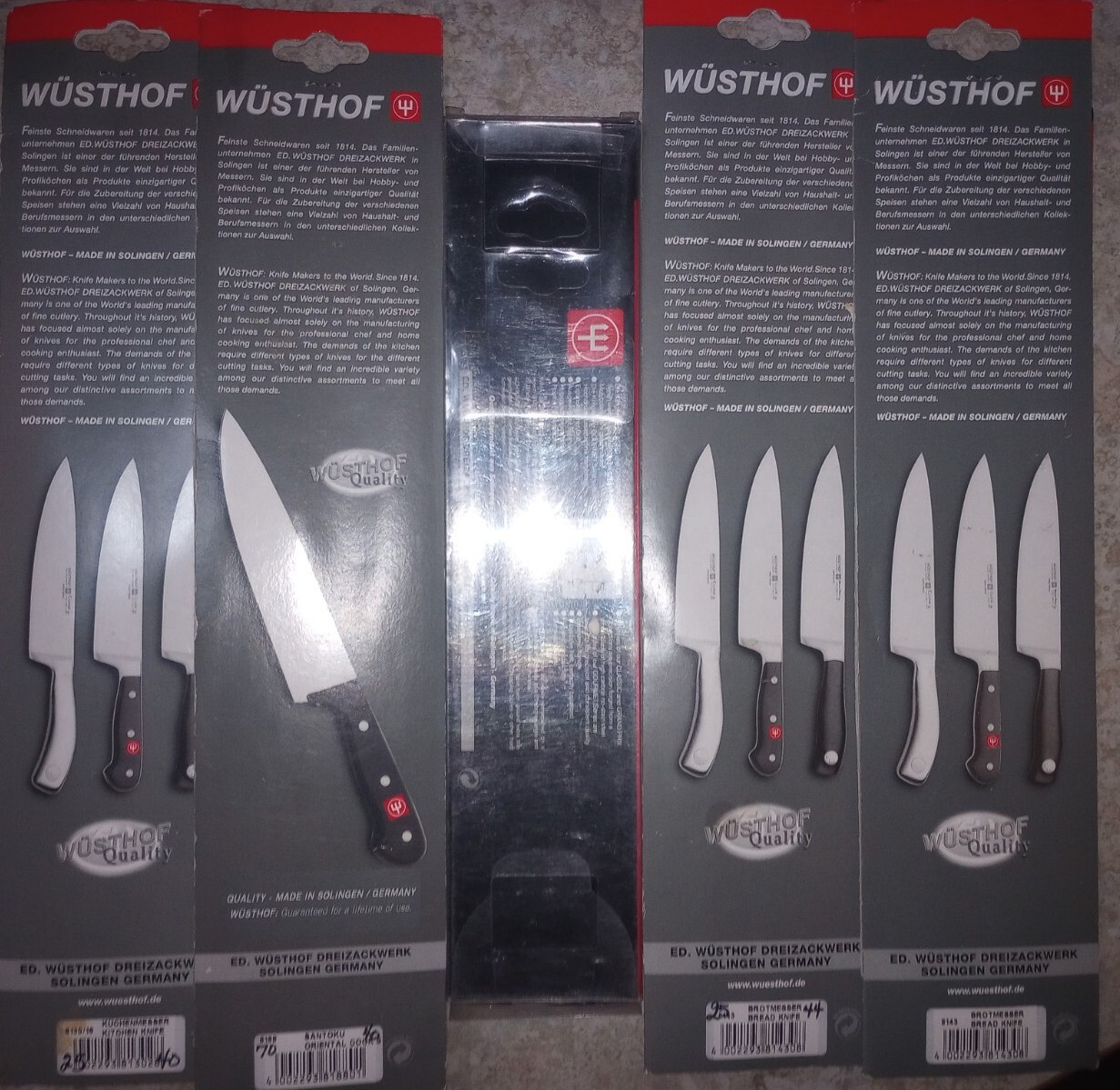 Wusthof Knifes Lot of 5x eBay