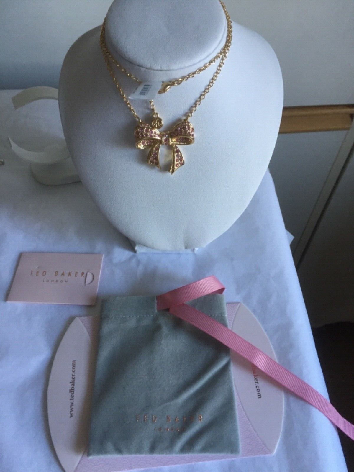 Купить Ted Baker Jewellery Pink Bow 
