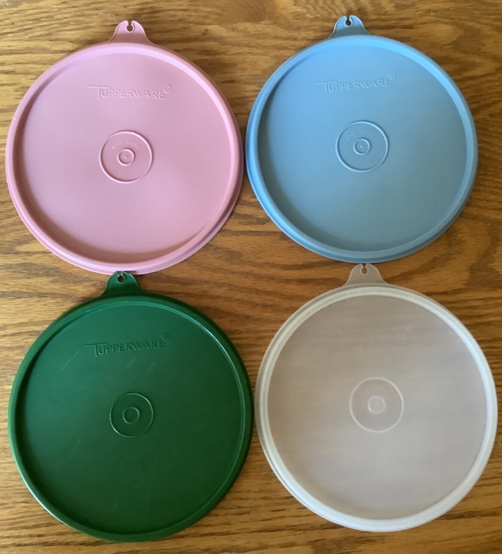 Vintage Tupperware 5.5" Replacement Lid 238 “B” Tab Size Sheer-T