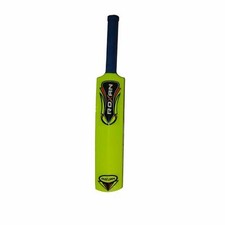 Plastic Cricket Bat For Kids Parrot Green with 1Tennis Ball Small