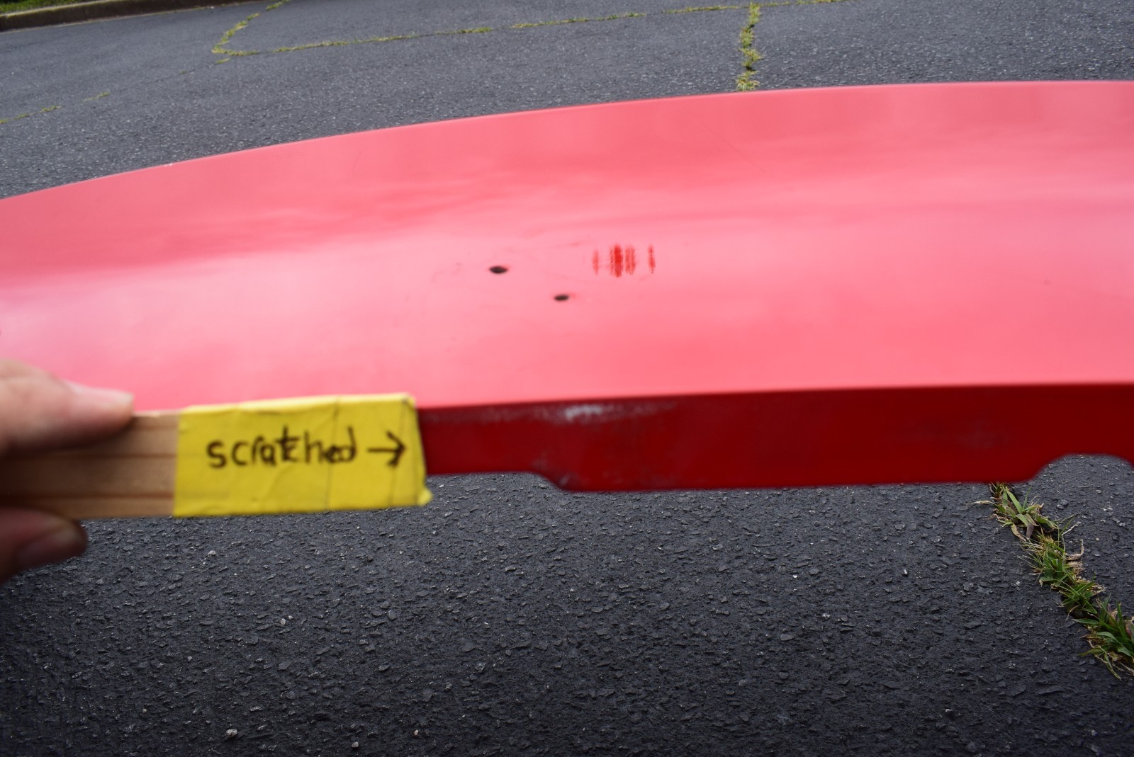 Ferrari 458 Italia Challenge Rear Bumper  #072661344 OEM 2010-2014