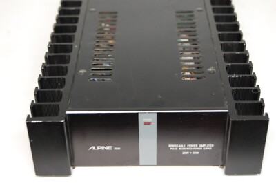 Vintage Alpine 3506 component 40w amp car stereo Ferrari