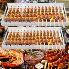 Skewer Turner for 8 Shish kebab Skewers Stainless Steel Grill Mangal Motor USB+12/16 Skewers