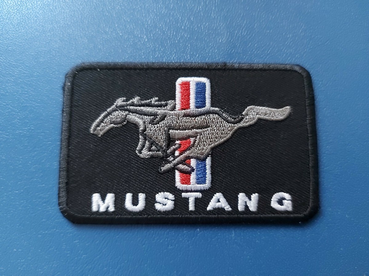 Motorsport Motor Racing Car Patch Sew / Iron On Badge:- Mustang - Foto 7