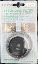Hoya 49mm PL Polarizer Lens Filter Japan - Multi-Coated Glass