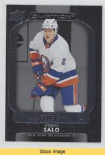 2021-22 Upper Deck Ovation Rookies Silver Foil Robin Salo #138 READ 3d2