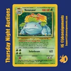 1999 POKEMON BASE SET UNLIMITED #15 VENUSAUR-HOLO NM