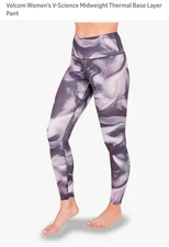 Volcom V-Science Base Layer Thermal Pant-Size XS-Nirvana-NEW IN ORIG BOX W/TAGS