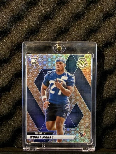 2025 Panini Mosaic Woody Marks Houston Texans Rookie #395 Honeycomb Prizm