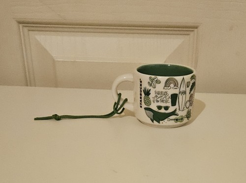 Starbucks Hawaii 2 oz Mini Espresso Demitasse Mug Been There Series Ornament - Picture 3 of 6