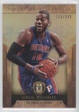 2012-13 Panini Gold Standard 115/349 Greg Monroe #63 00et