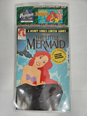 Vintage Disney The Little Mermaid Comics Limited Series   Complete 4-Sealed