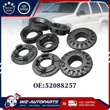8 Pcs New Front Rear Spring Isolator Kit For Jeep Grand Cherokee 1999-2004 8 Pcs New Front Rear Spring Isolator Kit For Jeep Grand Cherokee 1999-2004