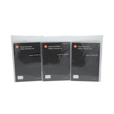 Lot of 3 Leica Display Protection Foil (Typ 240) for Leica M-MP
