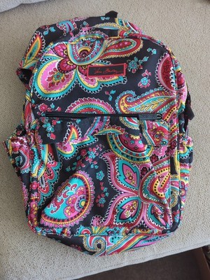 VERA BRADLEY Petal Paisley Campus Backpack Vera Bradley Large Campus Backpack Bag in Petal Paisley  main image 3