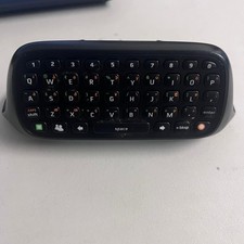 Microsoft Xbox 360 Chatpad Blk QWERTY Keyboard Controller Attachment X852479-001