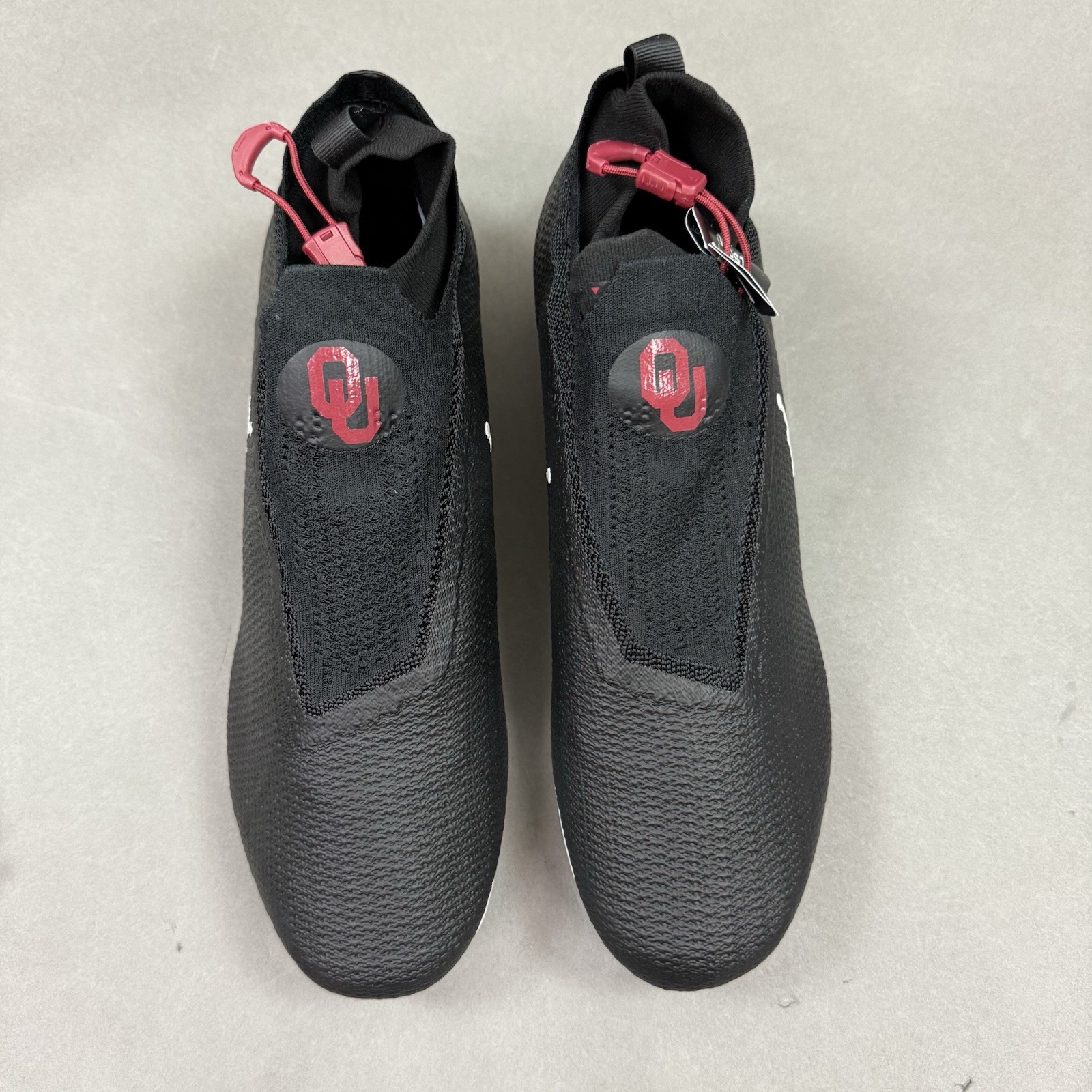 Jordan Nike Vapor Edge Elite 360 Flyknit Football Cleats Mens 11.5 OU Oklahoma