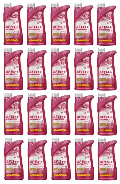 20L Mannol 4115 AF13++ Antifreeze KüHlerfrostschutz - Konzentrat 20X1L-image