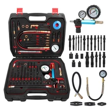 Petrol & Diesel Engine Cylinde Compression Tester Pressure Loss Leak Tester Kit