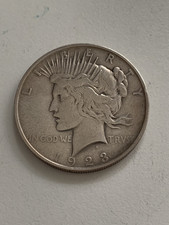 USA PEACE SILBER DOLLAR 1923 OHNE MZZ ( PHILADELPHIA )