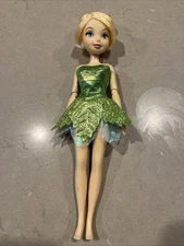 Disney Tinker Bell Classic Doll  – 10'' Articulated Doll Without Wings