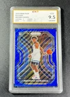 2020-21 Panini Prizm Basketball Anthony Edwards Rookie Blue Wave Prizm CNG 9.5