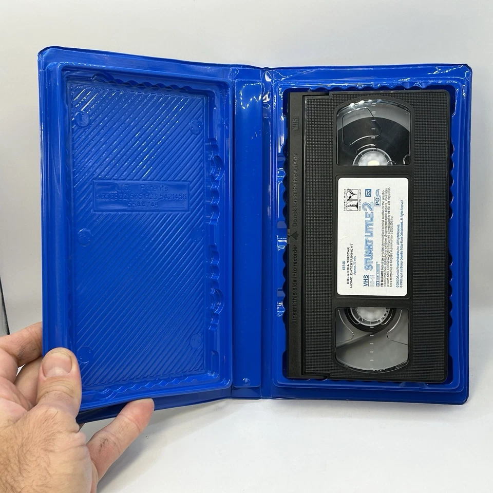 Stuart Little 2 VHS 2002 Video Tape Kids Family Movie Blue Clamshell Nearly New! - Image 4 of 4