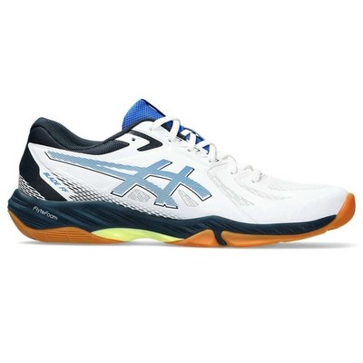 Schuhe Squash Herren Asics Gel-blade Ff White Illusion Blue 1071A093100 Weiß