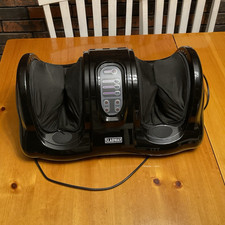 SLABWAY Heated Multispeed Foot Massager Black, Corded Electric 110V SLAB-FMZQ