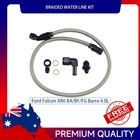 AusSpare Turbo Braided Water Line Kit For Ford Falcon XR6 BA/BF/FG Barra 4.0L