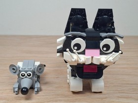 LEGO 31021 Creator Furry Creatures 3 in 1 Complete with Instructions No Box